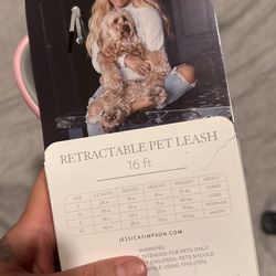 Retractable Pet Leash!