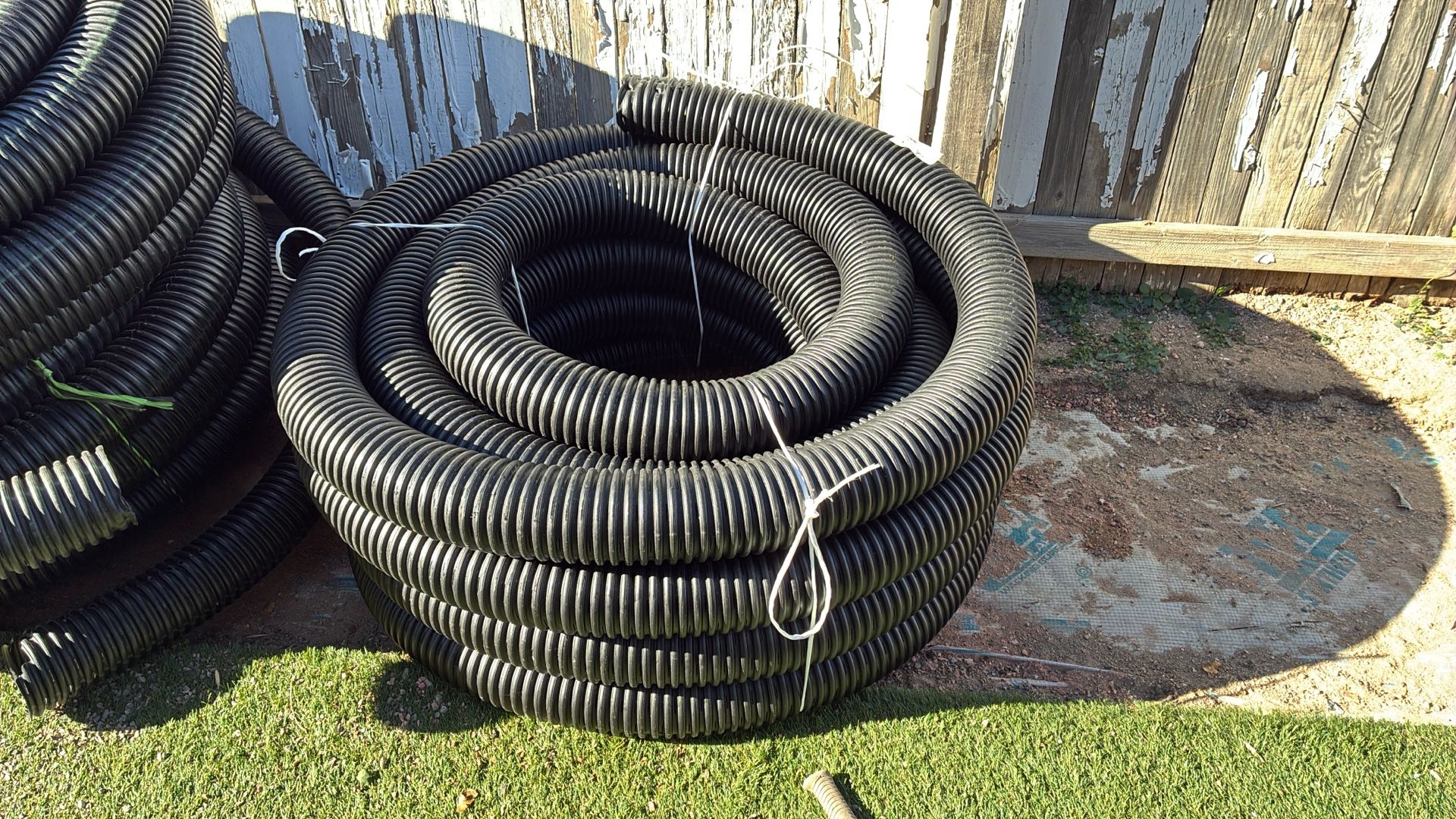 Curved Pipe 4in Diameter 100ft Long