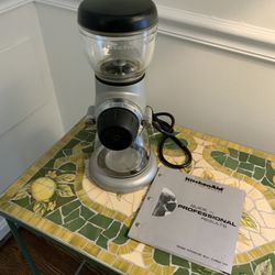 KitchenAid Professional Series Coffee Grinder - Excellent Condition 