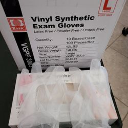 Vinyl Synthetic Gloves Size L 1000pc