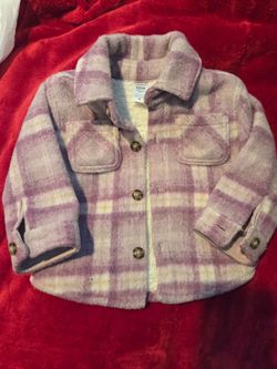 Carter's Toddler Plaid Fleece Lined Shacket
