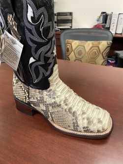 Nuevas Botas Vaqueras De Piel Original Para Hombre