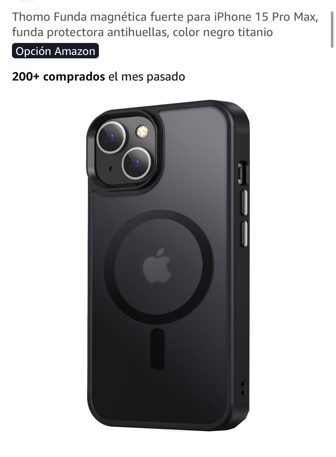 Estuche Para IPhone 15 Pro Max