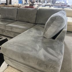 GREY SECTIONAL SOFA 116”-80” FREE DELIVERY 🚚 