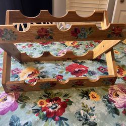 Pioneer Woman Wine Rack 