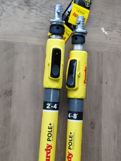 Pole for painting