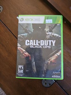 Call Of Duty Black Ops Xbox 360