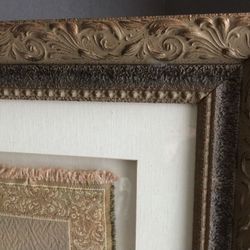 Elegantly Framed French Tapestry