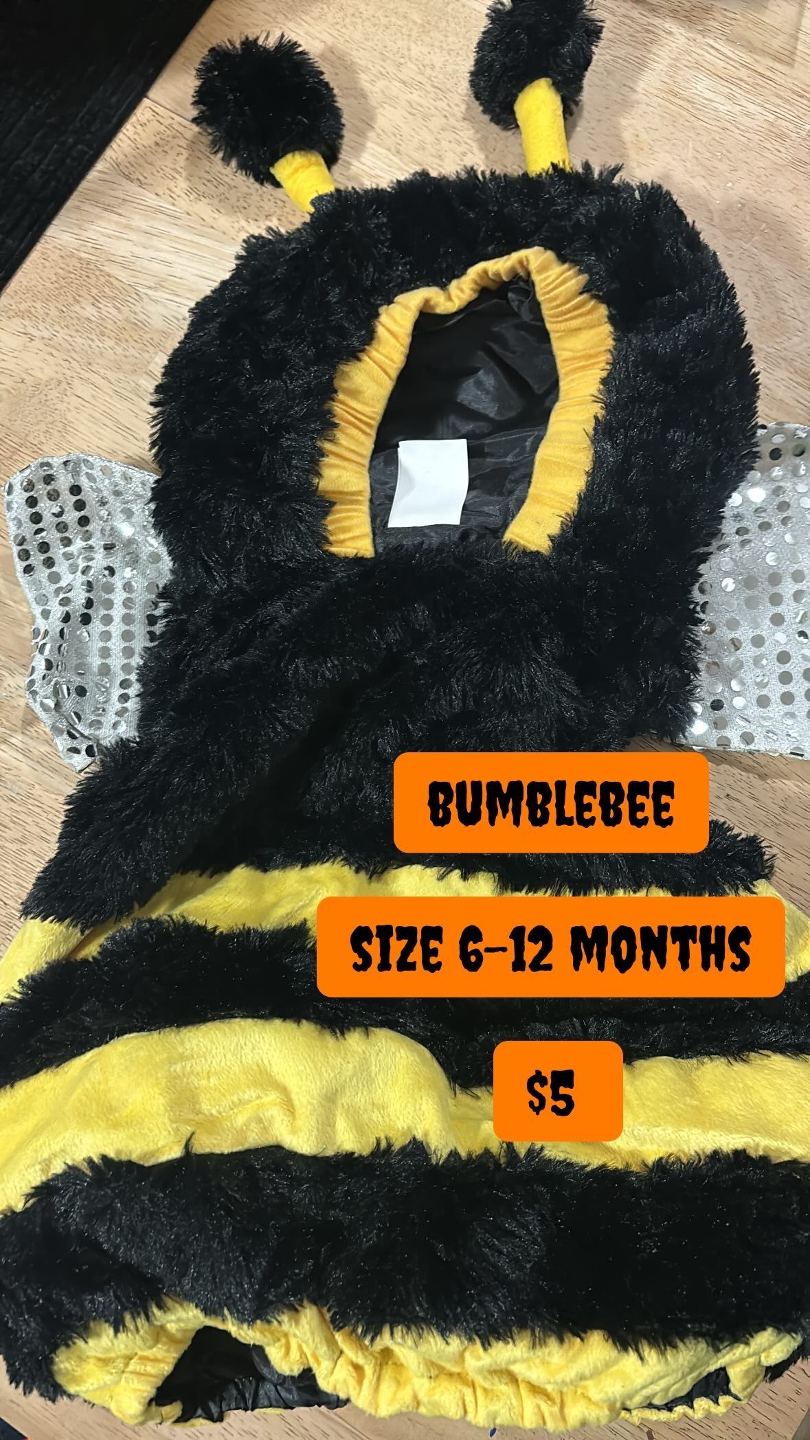 bumblebee halloween costume