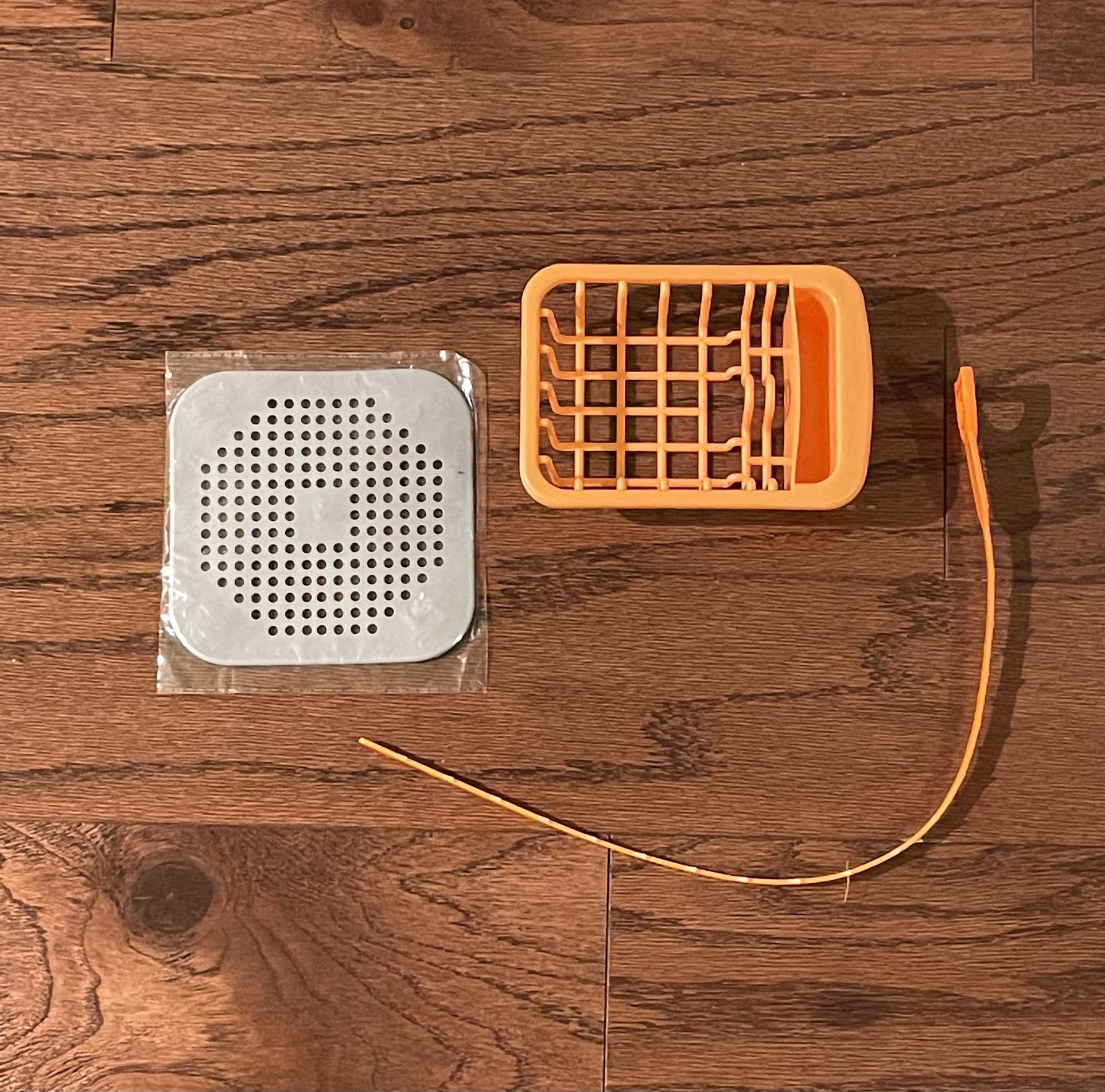 Hair Catcher, Sponge Holder, And Hair Snake Drain Opener