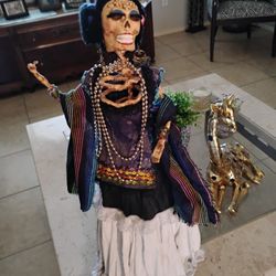 Day Of The Dead Catrina Skeleton 