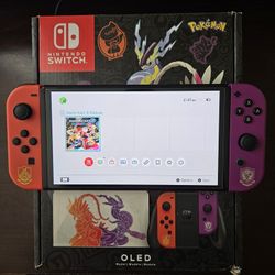 Nintendo Switch OLED Pokémon Scarlet & Violet Edition