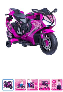 Barbie Motorcycle Ride On