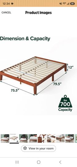 King bed frame - Used