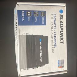 750 Watt Amplifier 2 Channel 