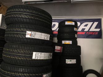 All sizes in stock for brand new set of tires!! (Blowout Sale)
