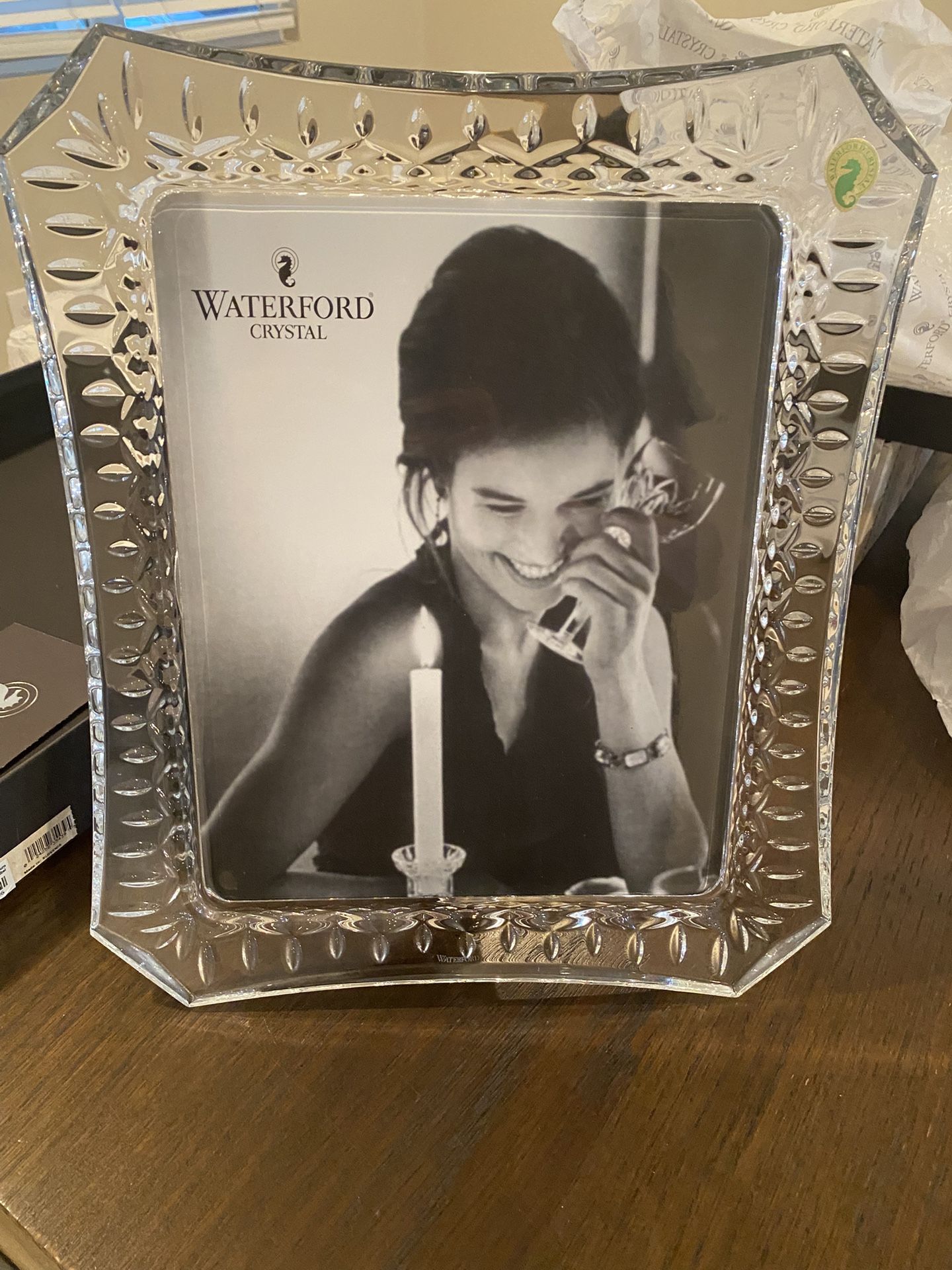 Waterford crystal Picture Frame 8x10