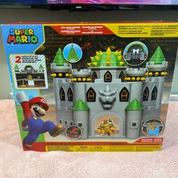 Super Mario deluxe bowser’s castle Playset