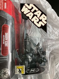 Star Wars Shadow Scout with speederbike