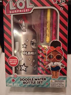 LOL Surprise Water Bottle Set