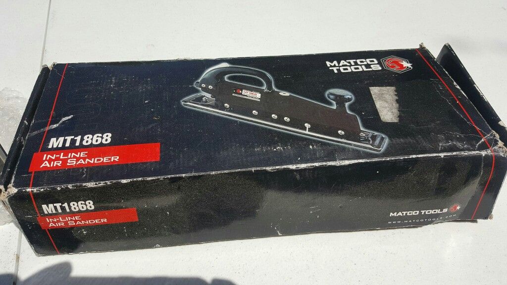 MATCO TOOLS MT1868 IN-LINE AIR SANDER
