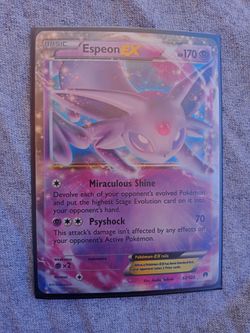 Pokémon Espeon EX Ultra Rare XY - Breakpoint