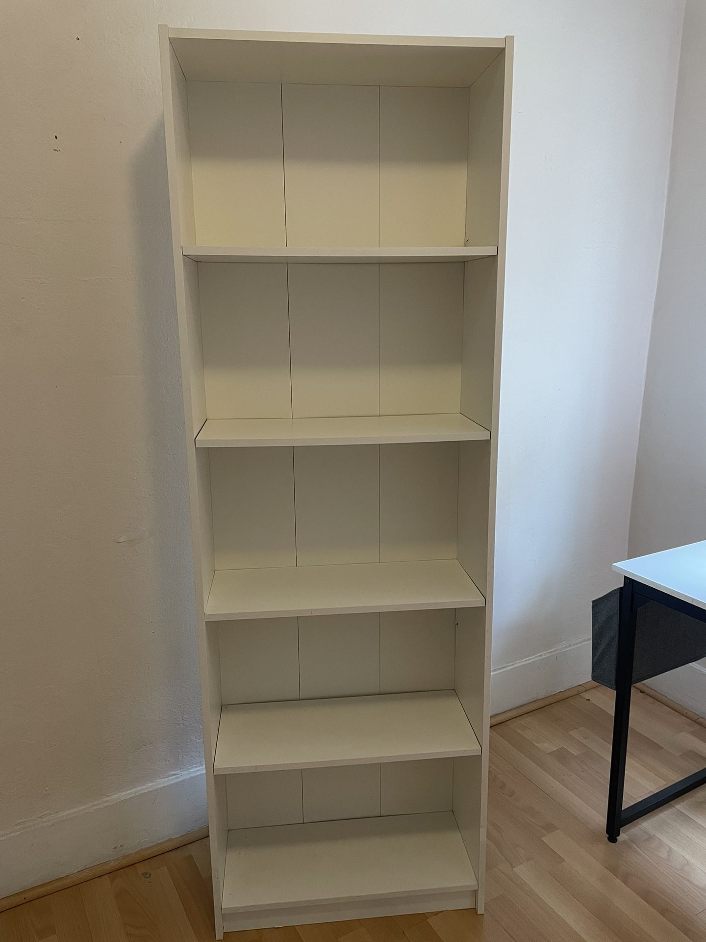 White Bookshelf