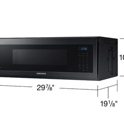New Samsung Low Profile Microwave 