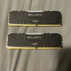crucial ballistix 8gb ddr4 3200mhz rgb