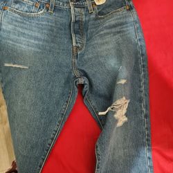 Women Levi's Wedgie High Rise Straight Jeans Size 29