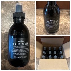 12 NEW bottles of Davines oi all in one milk hair product