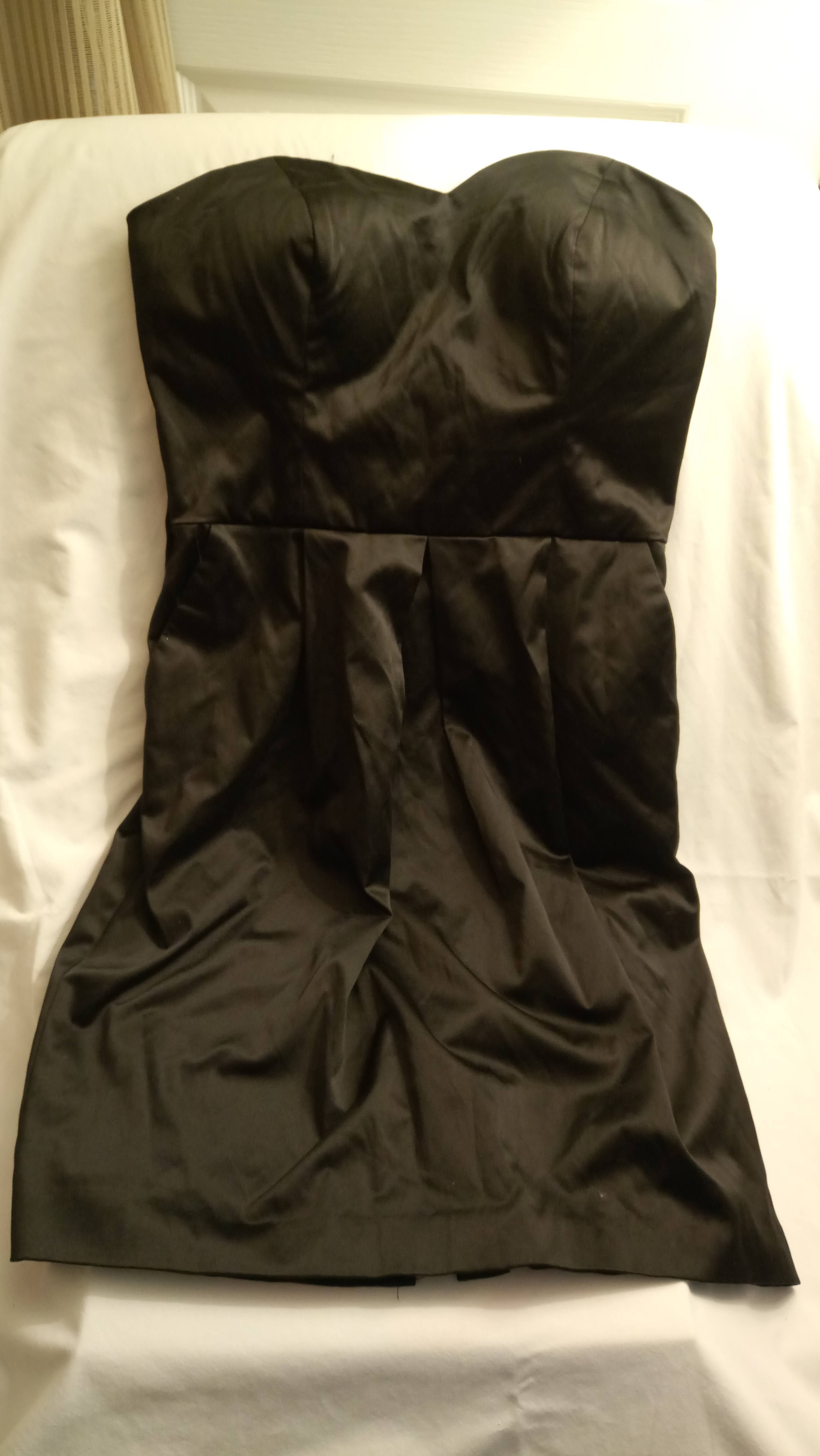 CANDIES BLACK STRAPLESS FORMAL DRESS(OR BEST OFFER)