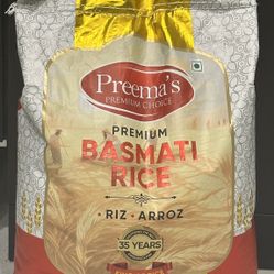 Preema's PREMIUM CHOICE PREMIUM BASMATI RICE 20 lbs
