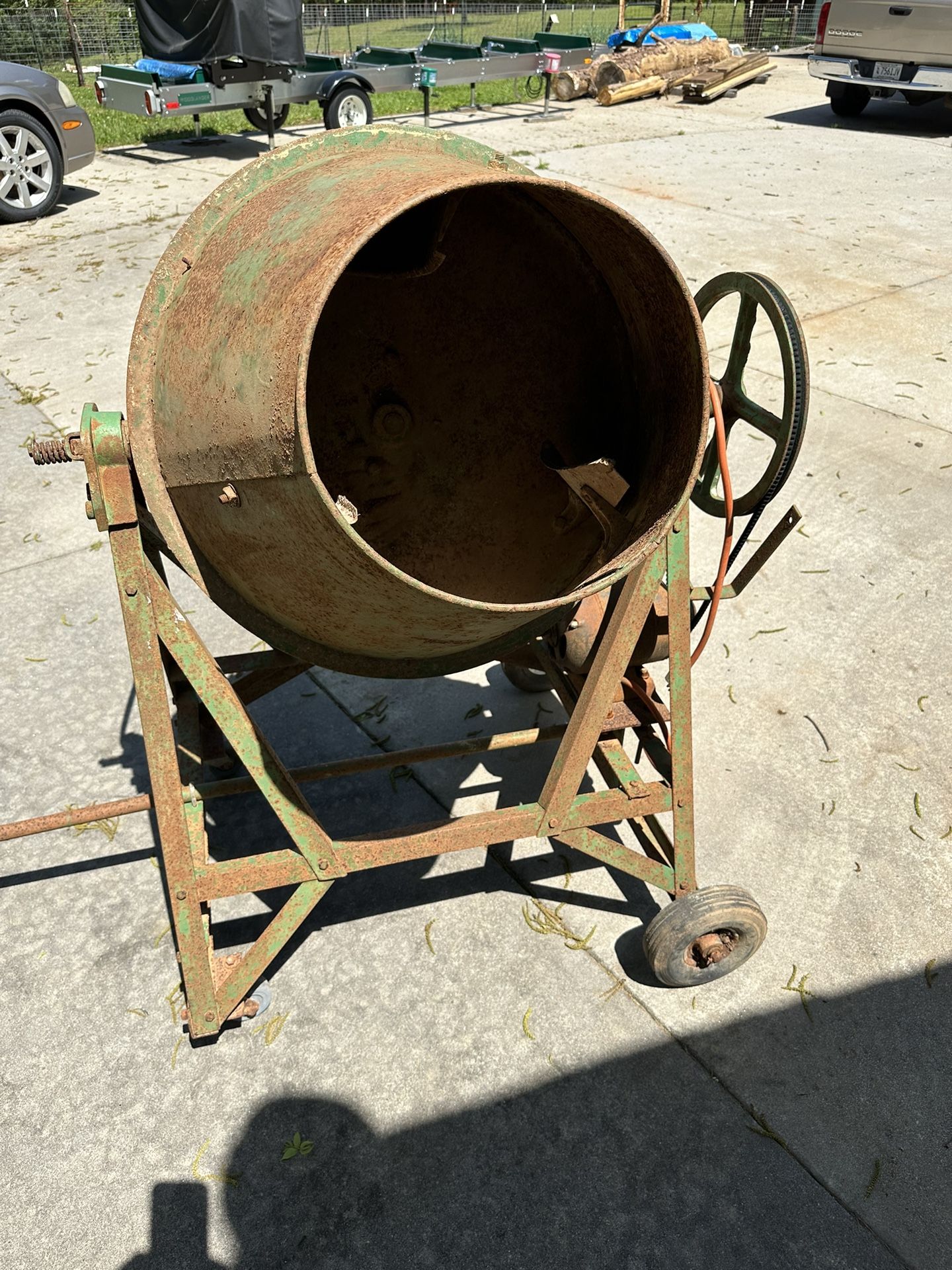 Industrial Cement Mixer