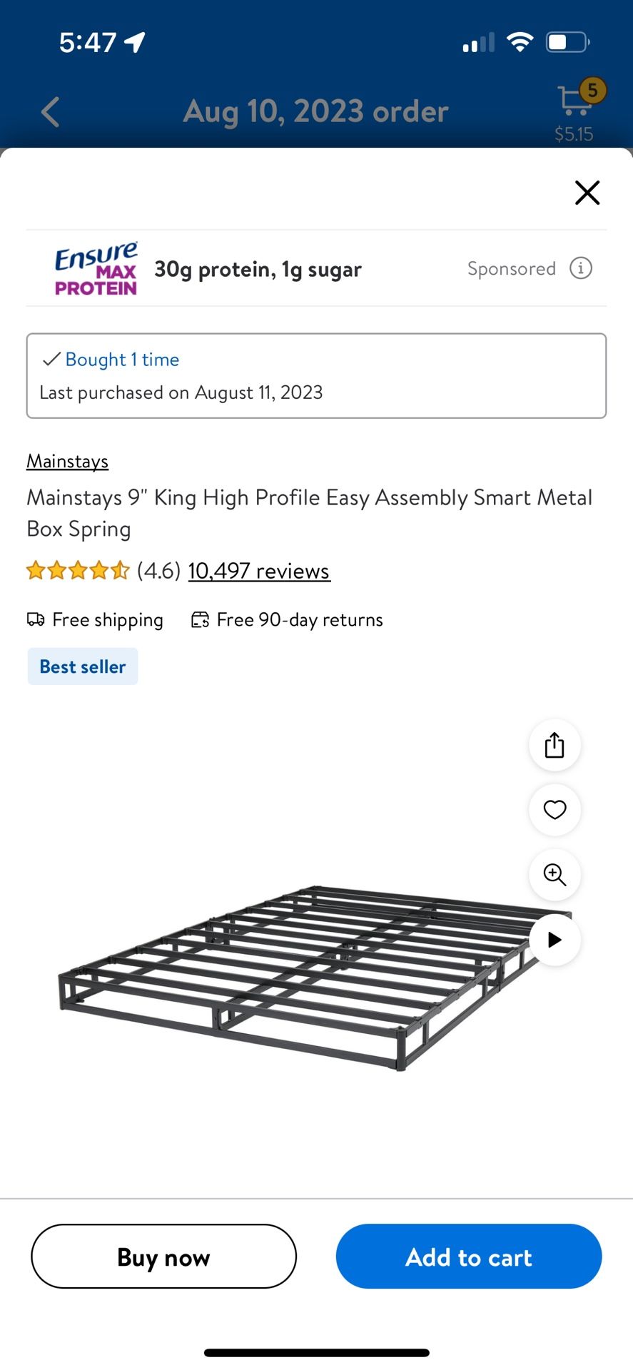 King Box Spring