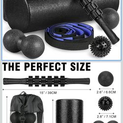 Foam Roller and physical therapy set