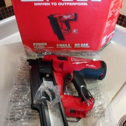 NEW Milwaukee Fuel  Nailer 21 Ga Tool Only Firm On Price Milwaukee Medida 21 Para Clavos Hasta De Tres Y Media Pulgada Completamente Nueva Precio Firm