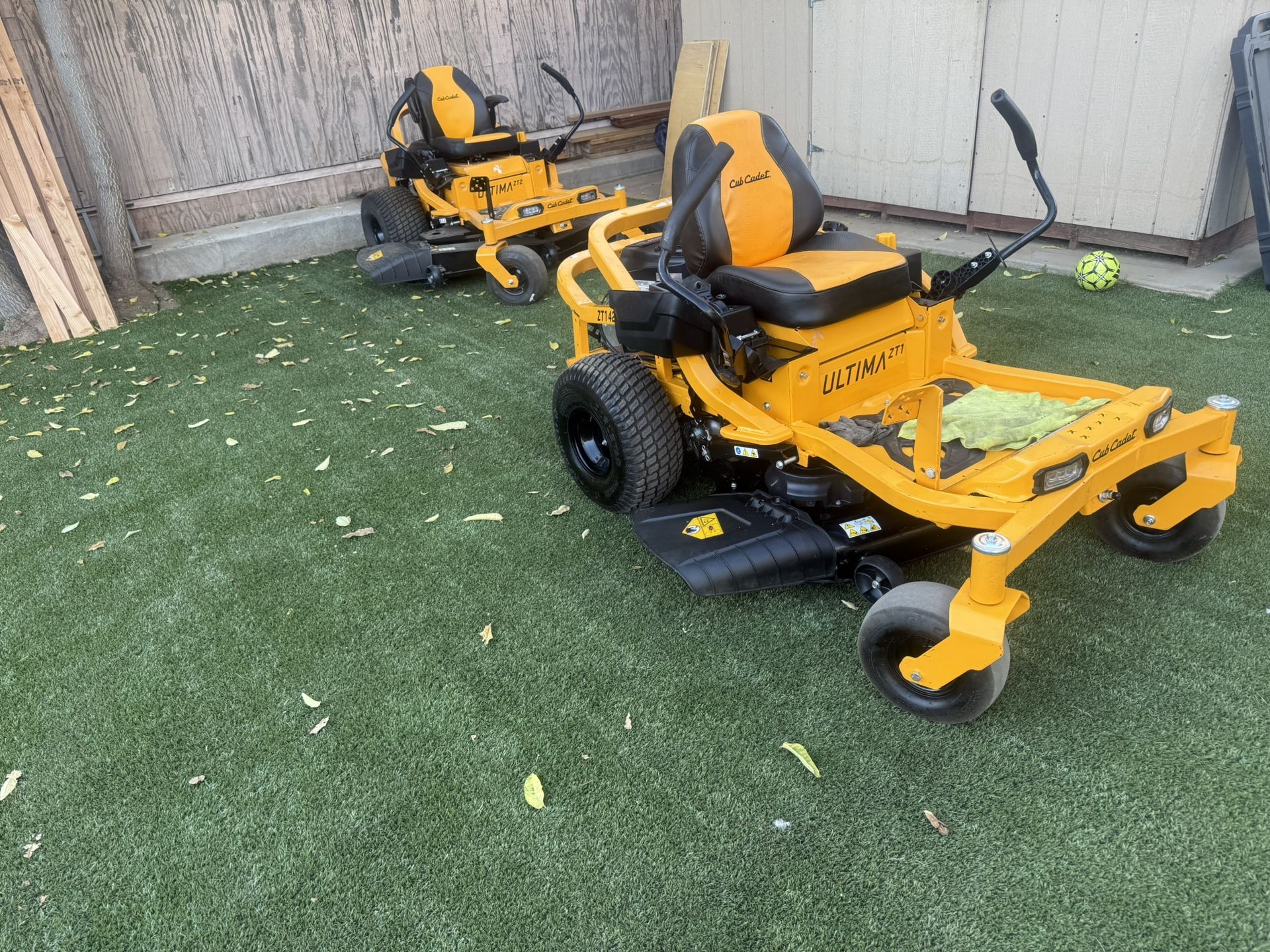 Ultima ZT2 60 in. Fabricated Deck 24HP V-Twin Kawasaki FR Series Engine Dual Hydro DriveGas Zero Turn Riding Lawn Mower