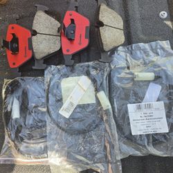 Bmw 535xi Front Brake Pads With Sensors