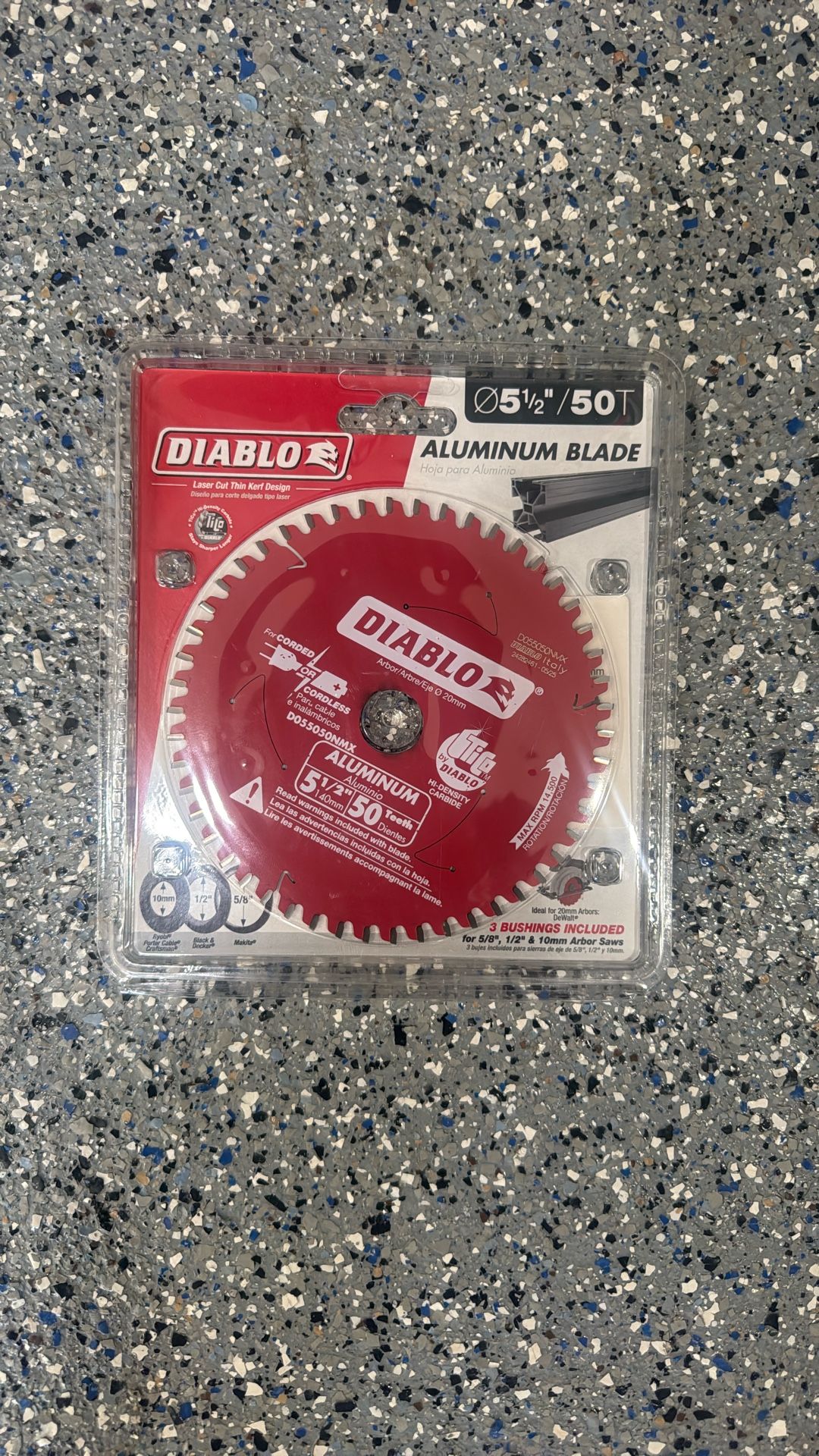 Blade For Aluminum 5 1/2 50 Teeth