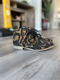 Leopard Boots