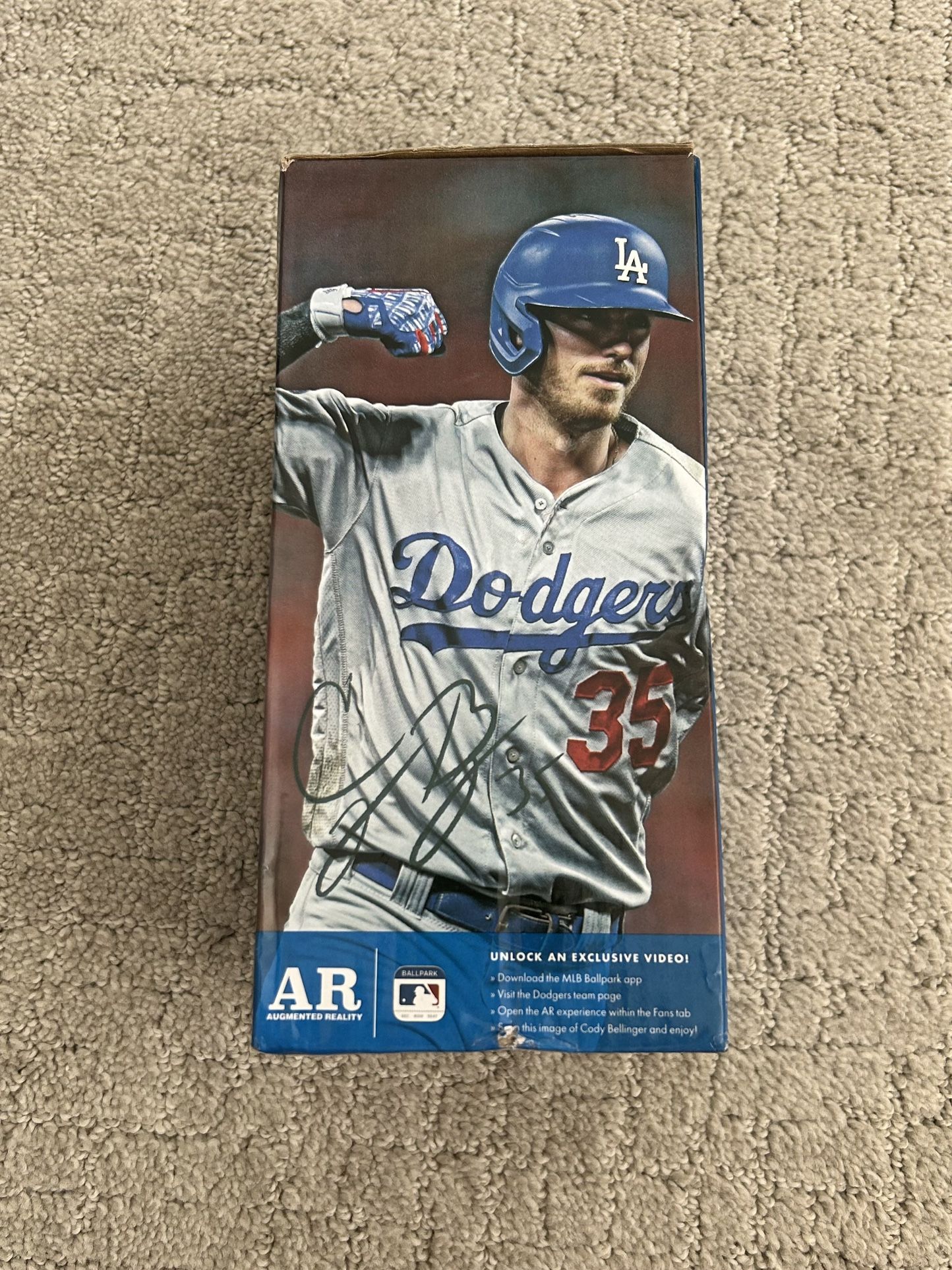 Cody Bellinger Los Angeles Dodgers 2019 NLDS Bobblehead - Brand New In Box!