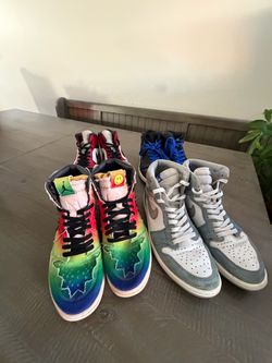 Jordan 1 Collection – 4 Pairs – No Boxes –