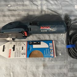 Bosch 1640VSK Fine Cut Jamb/Trim Handsaw—Variable Speed Dial, 3.5 Amp, New/ Unused Blade, 10’ Cord