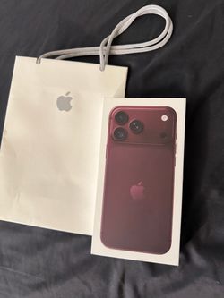 iPhone 18 Pro Max 256 Burgundy unlocked