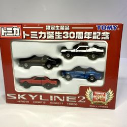 Tomica 30th Anniversary Skyline 2 Limited Set KPGC10 KPGC110 KDR30 KHGC211