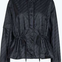 BNWT 100% Authentic Givenchy Chain logo windbreaker Size 38 MSRP $1945