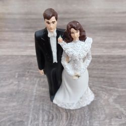 Bride and Groom Wedding Cake Topper