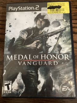 Medal of Honor Vanguard - PS2 (PlayStation 2)