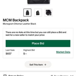 MCM BACKPACK (BLACK)
